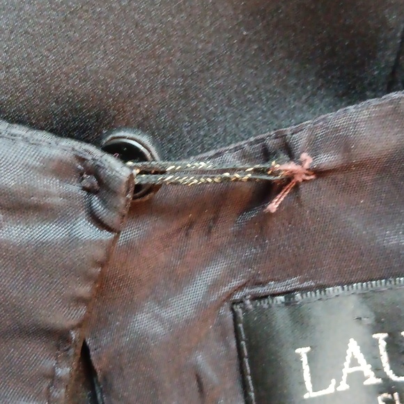 Laundry by Shelli Segal 90s LBD open back - Picture 7 of 8